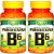 Kit 2 Vitamina B6 Piridoxina Unilife 60 cápsulas - Vegano - Imagem 1