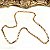 Colar Elos Rectangle Dourado - Imagem 1