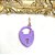Pingente Lock Esmaltado Lilac - Imagem 1
