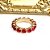 Pingente Ring Ruby Dourado - Imagem 1