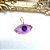 Pingente Translucent Eye Purple - Imagem 1