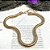 Colar Snake Fat Dourado - Imagem 1