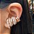 Brinco Ear Cuff Fios Shine Dourado - Imagem 1