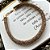 Colar Malha Strass Dourado - Imagem 1