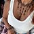 Colar Cobre Tassel Cristais - Imagem 2