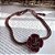 Choker Cobre Rosa Cravejada - Imagem 1
