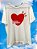 Maxi T-shirt Coração Amour - Imagem 1