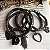 Conjunto Pulseiras Malha Grafite - Imagem 1