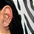Piercing Cinco Fios Prateado - Imagem 1