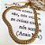 Choker Elos Costurados Dourado - Imagem 1