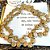 Colar Coins Textura Dourado Fosco - Imagem 1