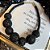 Colar Bolas Strass Preto - Imagem 1