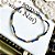 Pulseira Cristais Bolinhas Azul - Imagem 1