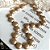 Colar Pastilhas Dourado - Imagem 1