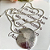 Colar Longo Caracol Prateado - Imagem 1