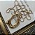 Colar Longo Pingente Dourado - Imagem 1
