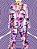 Pijama Happy Vibes Purple - Imagem 1