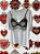 T-Shirt Branca Top De Renda - Imagem 1