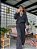 Conjunto Moletom Black Stonado Cristais Pretos - Imagem 1