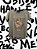 T-Shirt Chumbo Dois Tigres Flores - Imagem 1