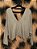 Blusa Manga Morcego Nude - Imagem 1