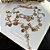 Colar Duplo Estrelas Dourado - Imagem 1