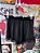Shorts Preto Malha Fria Renda - Imagem 1