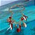 Colar Pingentes Coral Dourado - Imagem 1