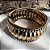 Bracelete Gomos Esferas Dourado - Imagem 1