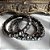Conjunto Pulseiras Strass Grafite - Imagem 1