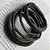 Conjunto Pulseiras Malha Grafite - Imagem 1