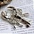 Broche Lagosta Prateado - Imagem 1