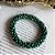 Pulseira Fio Multi Cristais Verde - Imagem 1