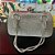 Clutch Flor Strass Prateado - Imagem 2