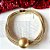 Colar Fios Esfera Lurex Dourado - Imagem 1