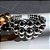 Bracelete Esferas Prateado - Imagem 1