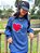Blusa Tricot Coração Azul - Imagem 3