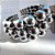 Bracelete Esferas Prateado - Imagem 1