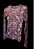 Blusa Segunda Pele Paisley Marrom - Imagem 1