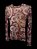Blusa Segunda Pele Paisley Bege Vinho - Imagem 1