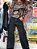 Calça Black Jeans Cargo Bolsos - Imagem 3
