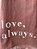 Camisa Love Always Marrom - Imagem 2