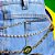 Acessório para cós de calça/Colar Elos Pérolas Brasil - Imagem 1