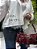 Bolsa Baguete Zíperes Burgundy - Imagem 3