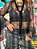 Blusa Renda Babados Preto - Imagem 2