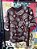 T-shirt Paisley Marrom Azul - Imagem 1