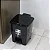 Lixeira de Pedal Quadrado 14L Uninjet - Imagem 2