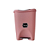 Lixeira Com Pedal 7,5L Rose Usual Utilidades - Imagem 1