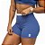Shorts Basic Azul e Branco - Imagem 1