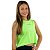 Regata Cropped Verde Neon - Imagem 3